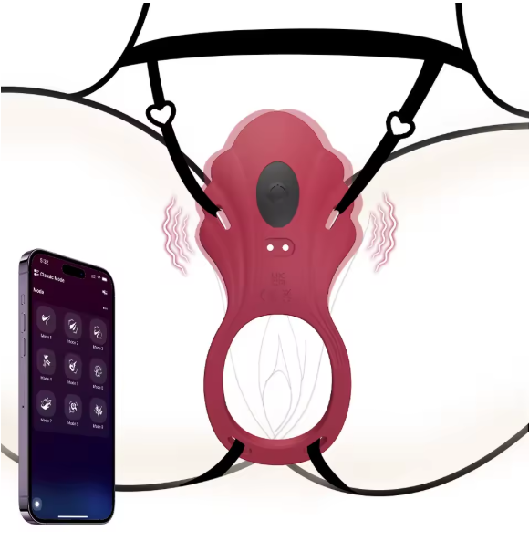 Vibrador Vestível Inteligente com Controlo por App – Liberdade, Discrição e Prazer a Qualquer Hora