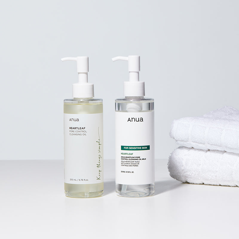 Óleo de Limpeza Suave Heartleaf para Controle dos Poros