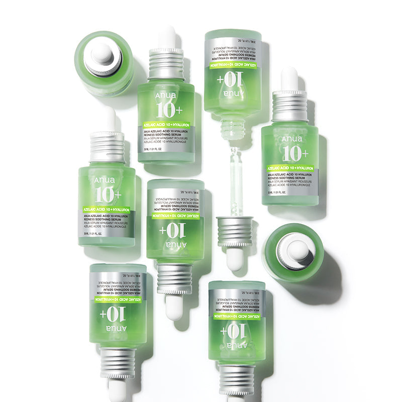 Sérum Calmante para Vermelhidão com Ácido Azelaico 10% e Ácido Hialurônico