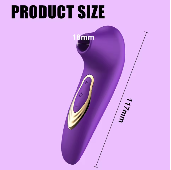 💋 Vibrador de Sucção Clitoriana – Prazer por Ondas, Orgasmos Instantâneos💋