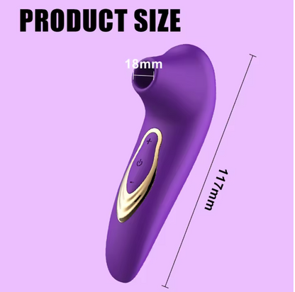 💋 Vibrador de Sucção Clitoriana – Prazer por Ondas, Orgasmos Instantâneos💋