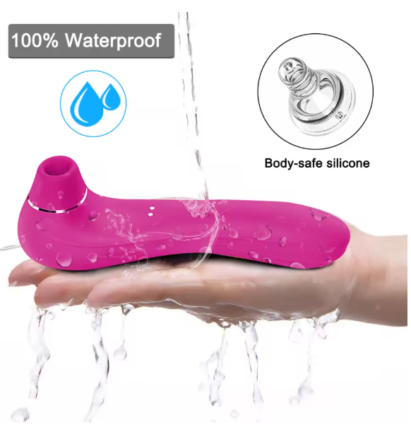 Estimulador 2-em-1 de Sucção e Vibração – Sensações Profundas e Puro Relaxamento