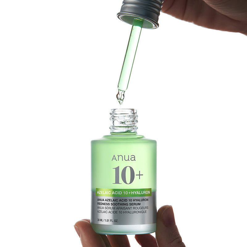 Sérum Calmante para Vermelhidão com Ácido Azelaico 10% e Ácido Hialurônico