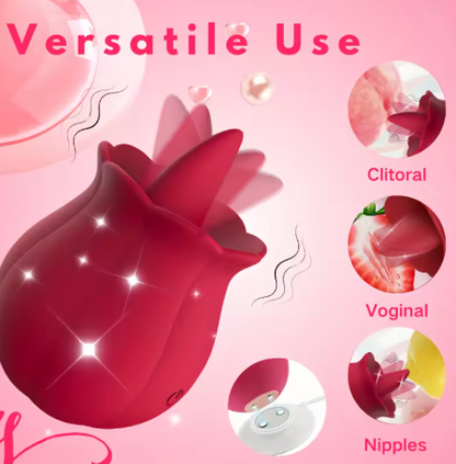 Rosa do Prazer™ – Estimulador Feminino de Sucção e Vibração