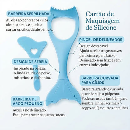 Delineador de Silicone de Sereia