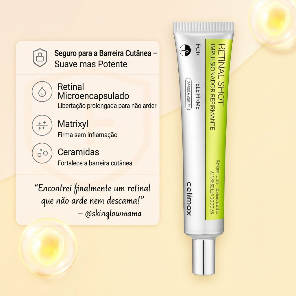 Celimax Retinal A-Shot – Resultados Visíveis na Renovação da Pele
