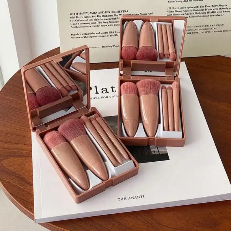 Kit de Pincéis de Maquilhagem Travel Size – Zenzone Easy to Go